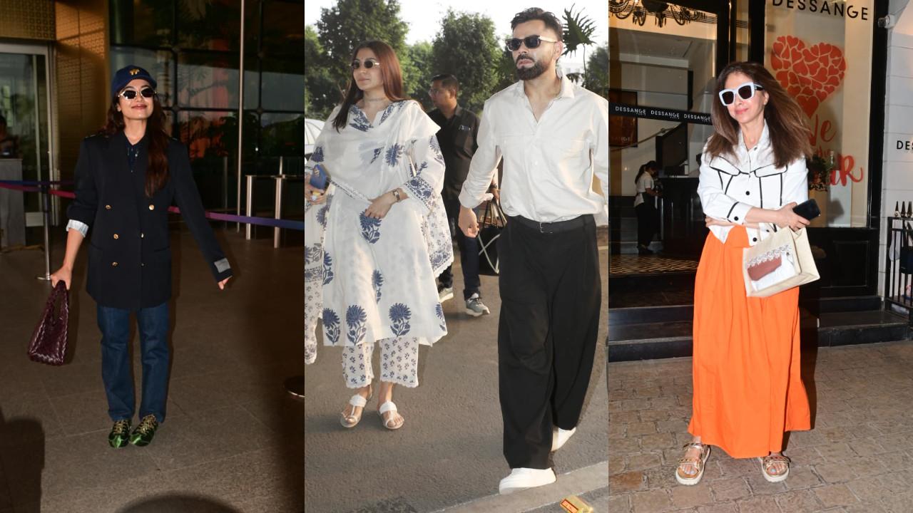 Spotted in the city: Rashmika Mandanna, Anushka-Virat and more