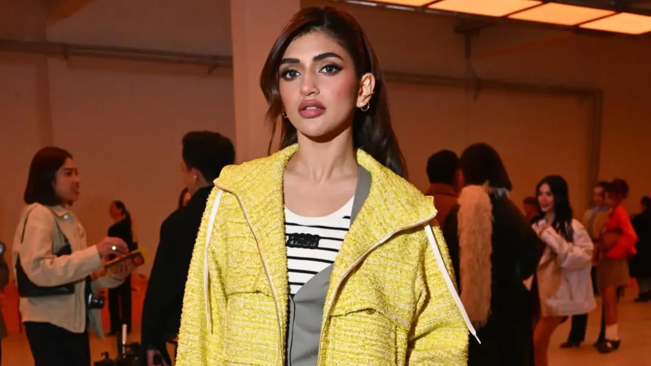 Sreeleela turns heads in vibrant outfit at Milan Fashion Week 2026