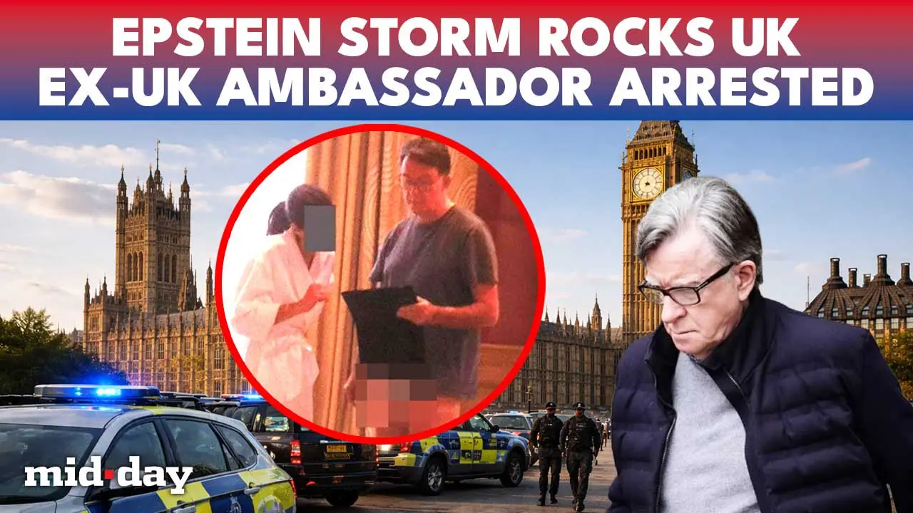 UK Ex-diplomat Peter Mandelson arrested over leaking sensitive data with Epstein
