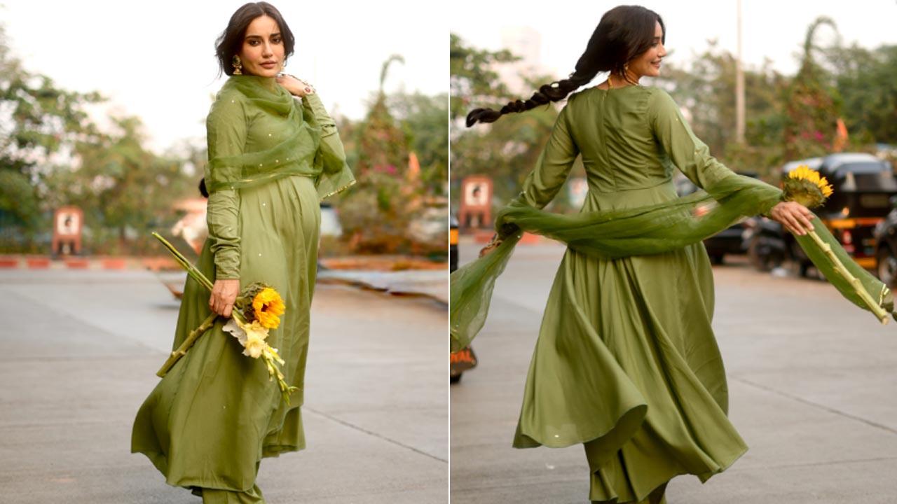 Surbhi Jyoti flaunts her baby bump in latest photoshoot