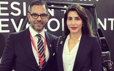 Sunjay Kapur and Priya Kapur