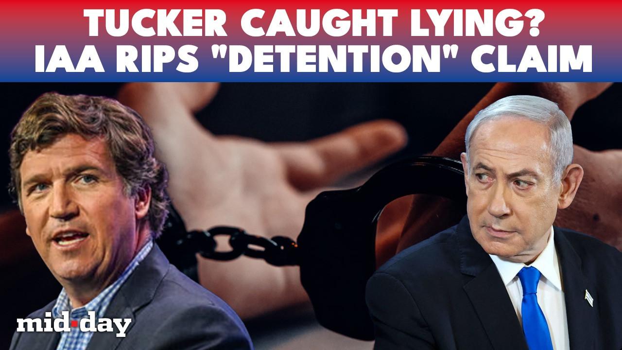 Tucker Carlson Says He Was 'DETAINED' at Israeli Airport; Officials DENY
