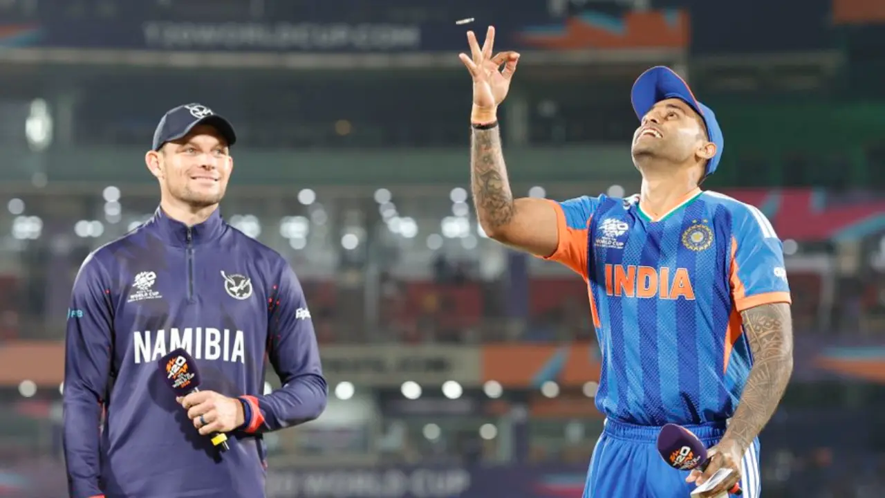 T20 World Cup 2026: Erasmus wins toss, elects to bowl first against Team India