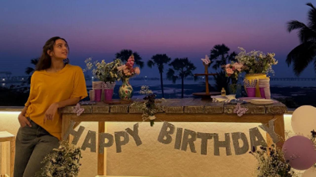 Tripti Dimri shares glimpses of her intimate birthday celebration