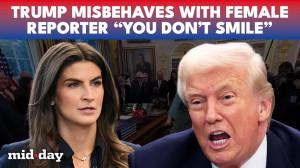 WATCH: Trump clashes with reporter in Oval Office over Epstein Files