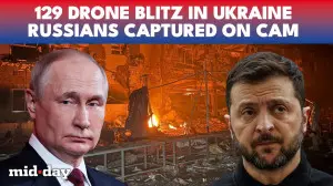 Ukraine avenges ballistic 129-drone assault, Russians captured