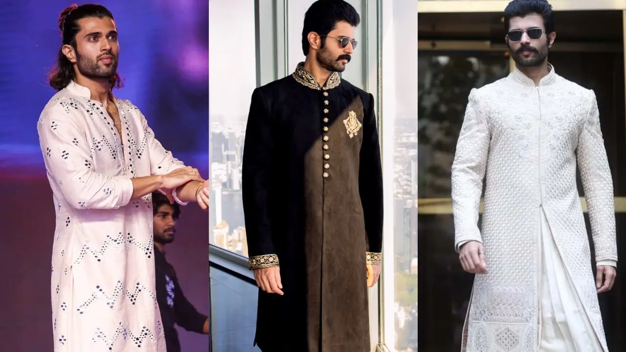 Vijay Deverakonda-Rashmika Mandanna wedding: Top ethnic looks of actor