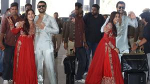 Vijay and Rashmika stun as newlyweds in their first public appearance
