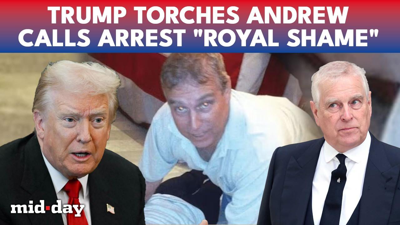 Trump Responds to Reports of Prince Andrew’s Detention, Calls It “A Shame”