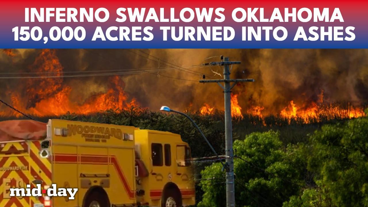 Oklahoma Wildfires EXPLODE Out of Control | 150,000 Acres Ablaze