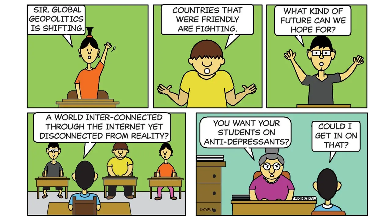 Sunday Cartoon: Cyrus Daruwala Presents - Zal