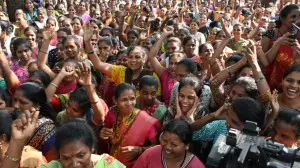 IN PHOTOS: Massive protest at SGNP in Mumbai amid demolition drive