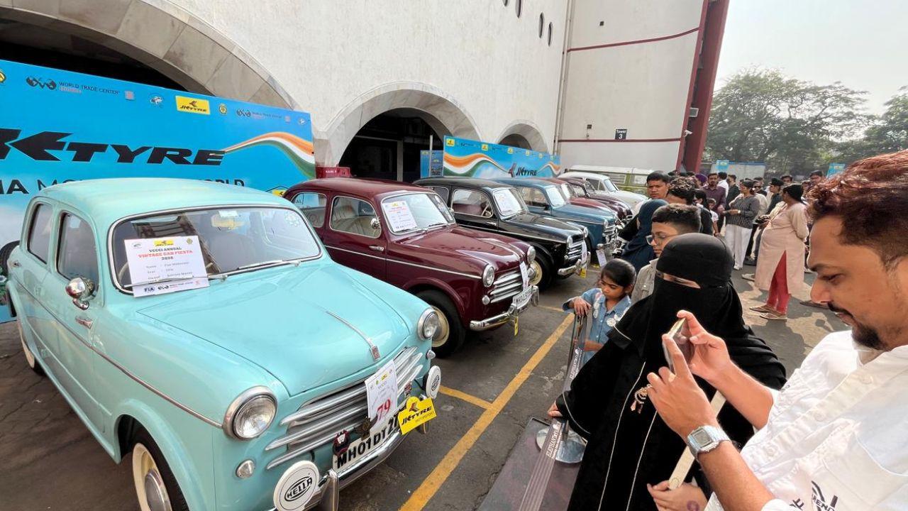 IN PHOTOS: Vintage wheels and classic cars take over Mumbai roads