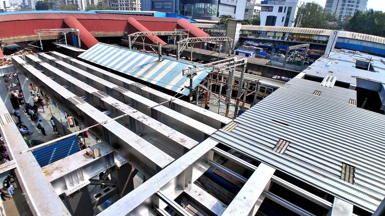 IN PHOTOS: After 7 years, Ghatkopar Metro’s elevated deck finally takes shape