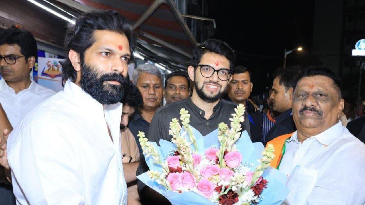 IN PHOTS: Amit and Aaditya Thackeray jointly campaign ahead of BMC polls