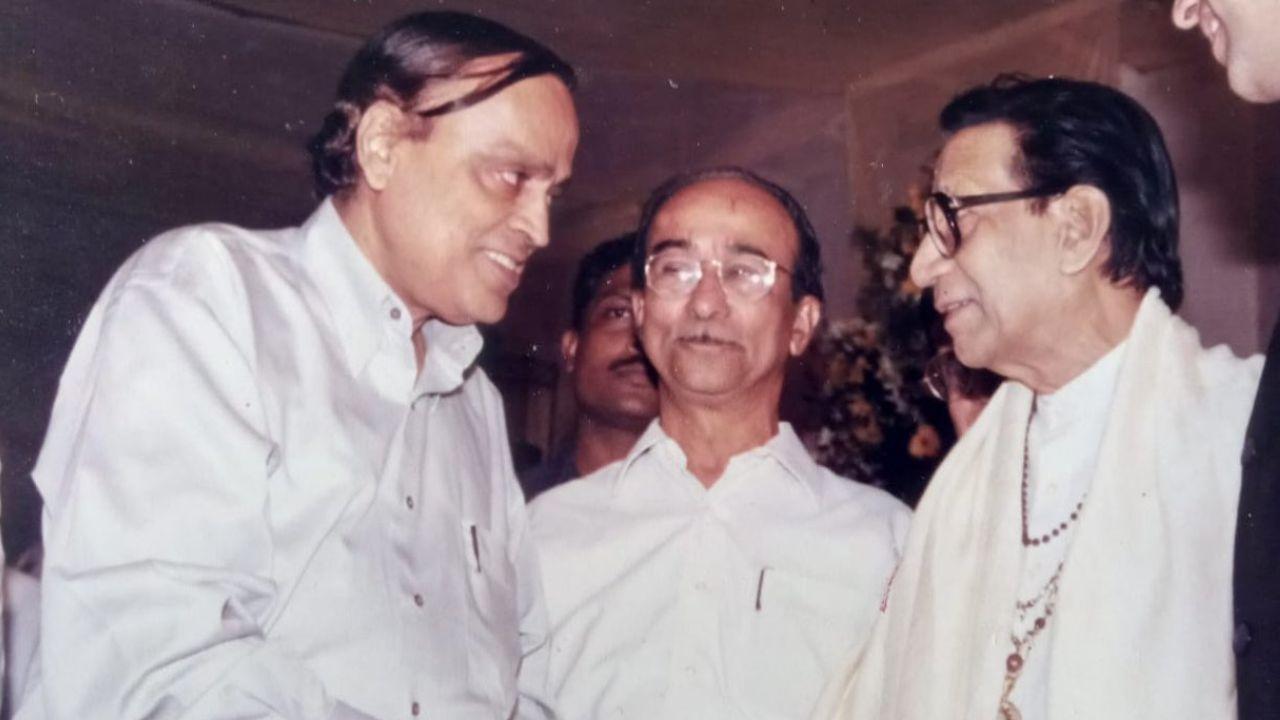 Paying tribute to Shiv Sena founder Bal Thackeray, Shiv Sena MP Milind Deora posted a picture of his father Murali Deora along with Balasaheb Thackeray on X stating, 