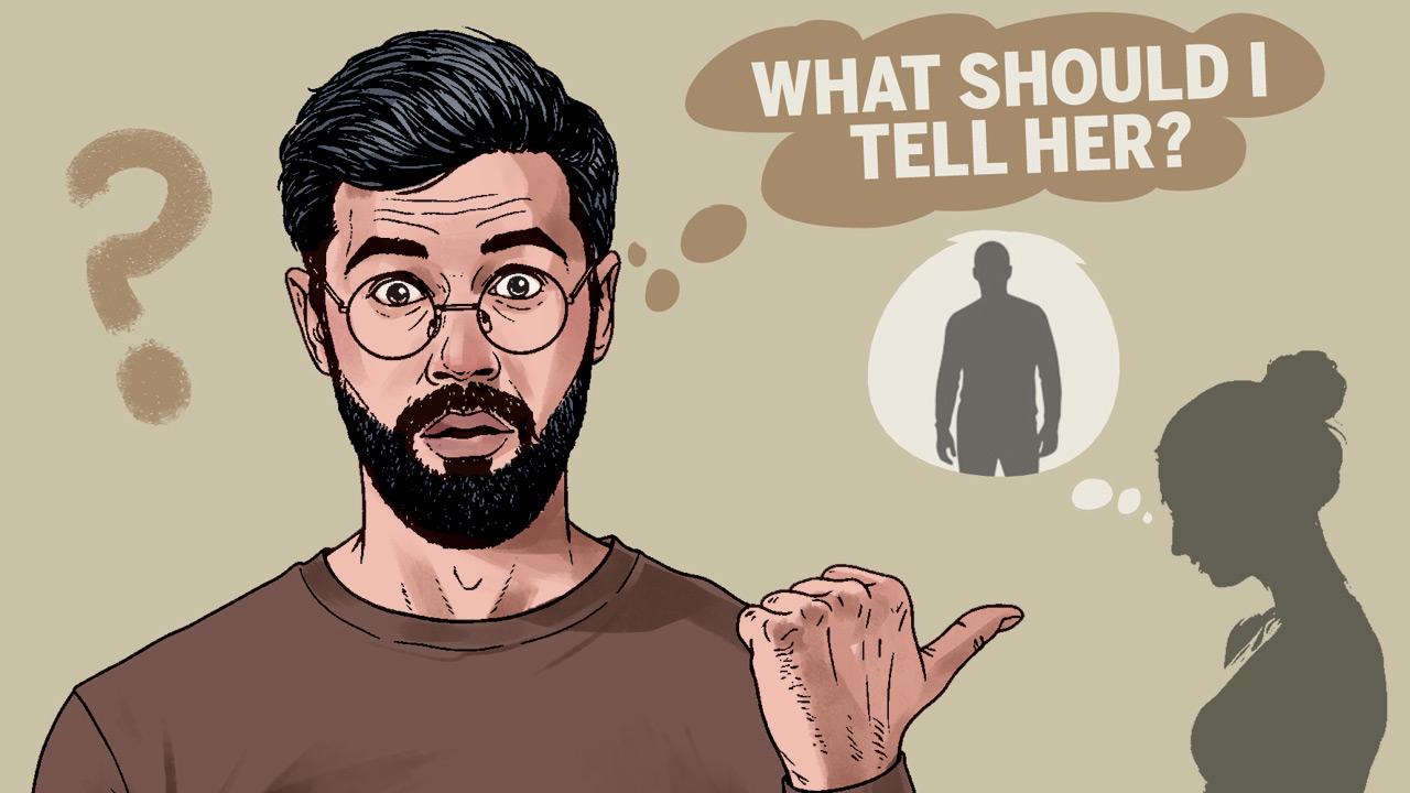 ‘She compares me to her ex!’