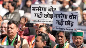 IN PHOTOS: Congress holds 'MGNREGA Bachao Sangram' against VB-G RAM G Act'