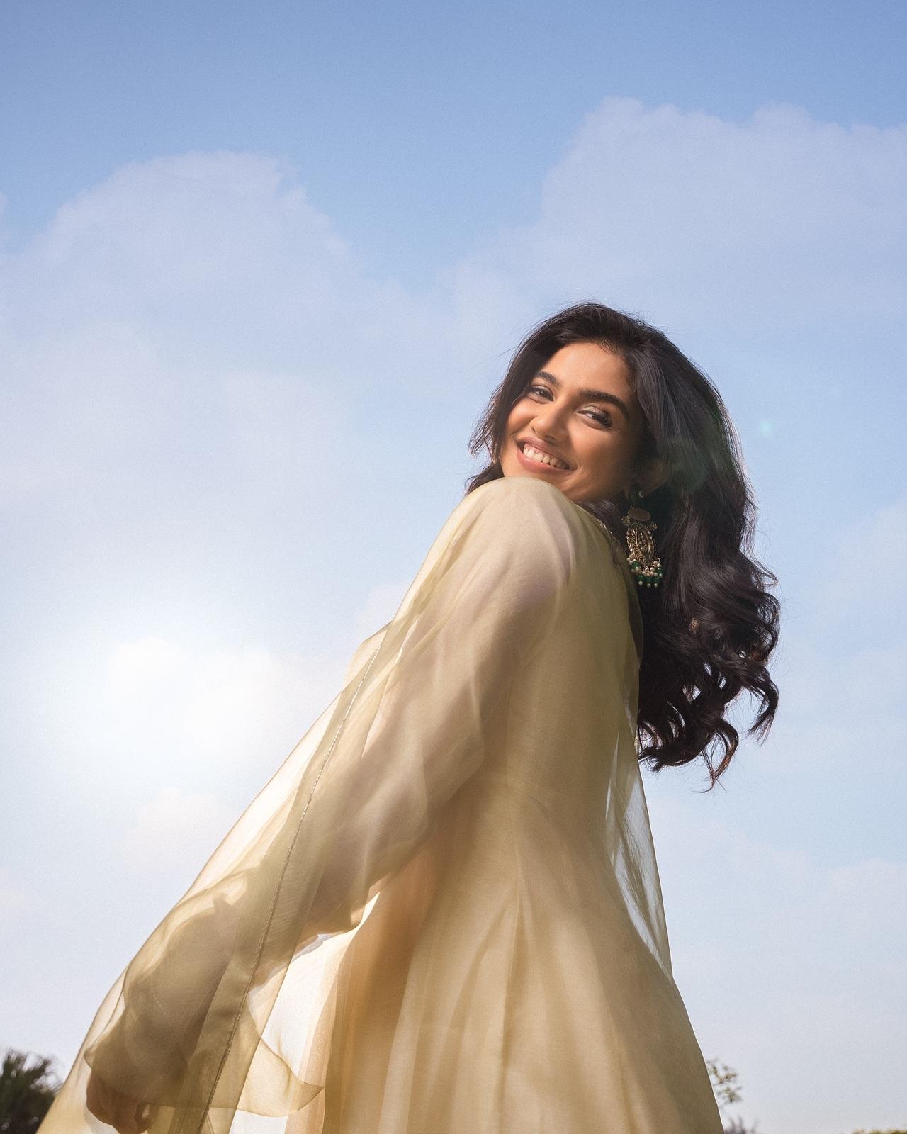 <p>In 2024, she played Reenu in the film Premalu, directed by Girish A. D, and it became her breakout role. The film opened to widespread critical acclaim, and it currently ranks as one of the highest-grossing Malayalam films of all time.</p>