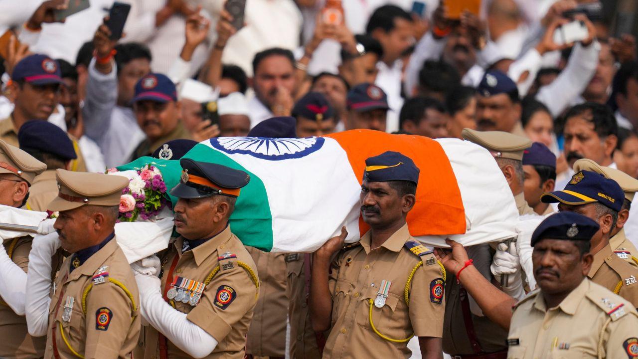IN PHOTOS: 'Ajit Dada Amar Rahe’ chants echo as state bids adieu to Ajit Pawar