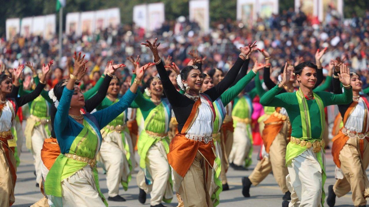 A visual glimpse of India’s deeply rooted culture was on show during the Republic Day Parade