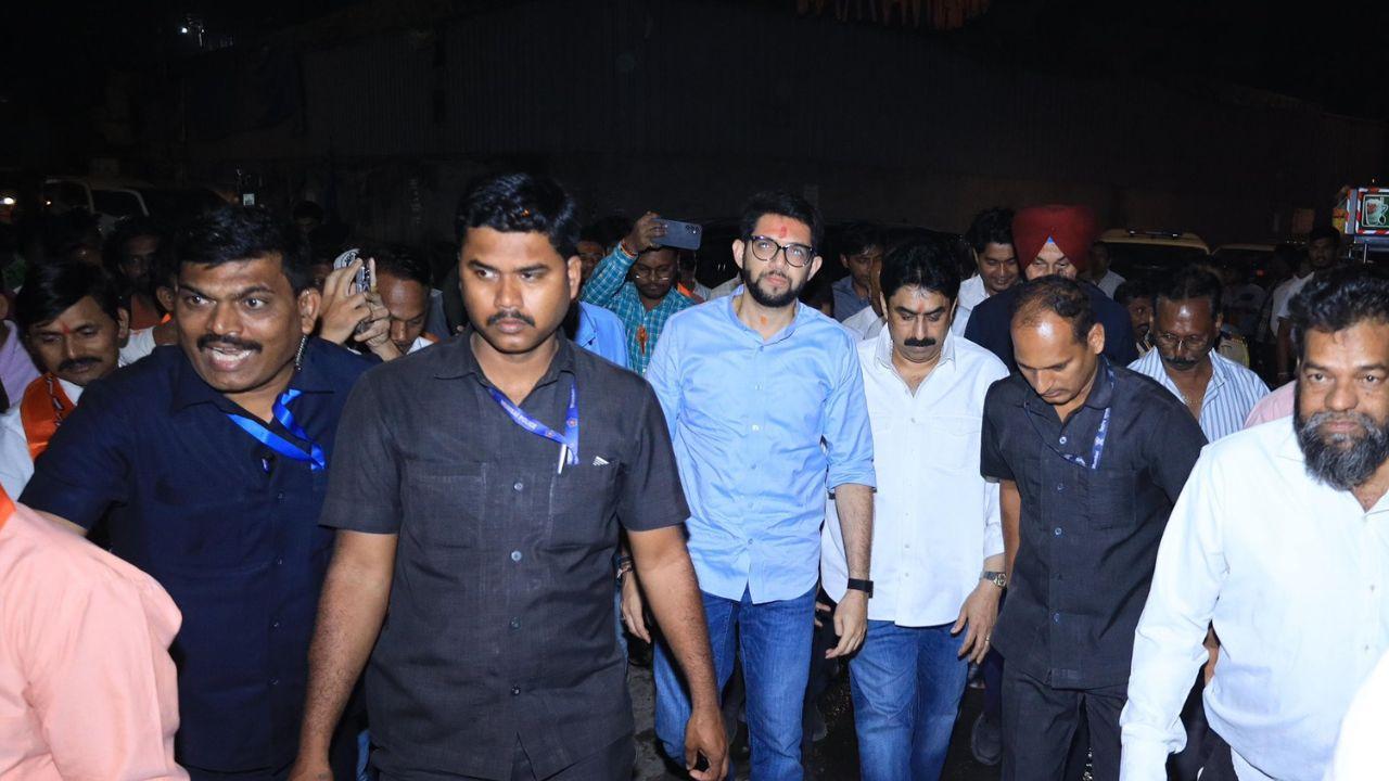<p><!--StartFragment --><span class="cf0">Preparations for the BMC Election 2026 are in full swing. On Wednesday, Shiv Sena (UBT) MLA </span><span class="cf0">Aaditya</span><span class="cf0"> Thackeray visited Mulund Ward No 105 to campaign for candidate Archana </span><span class="cf0">Chaware</span><!--EndFragment --></p>