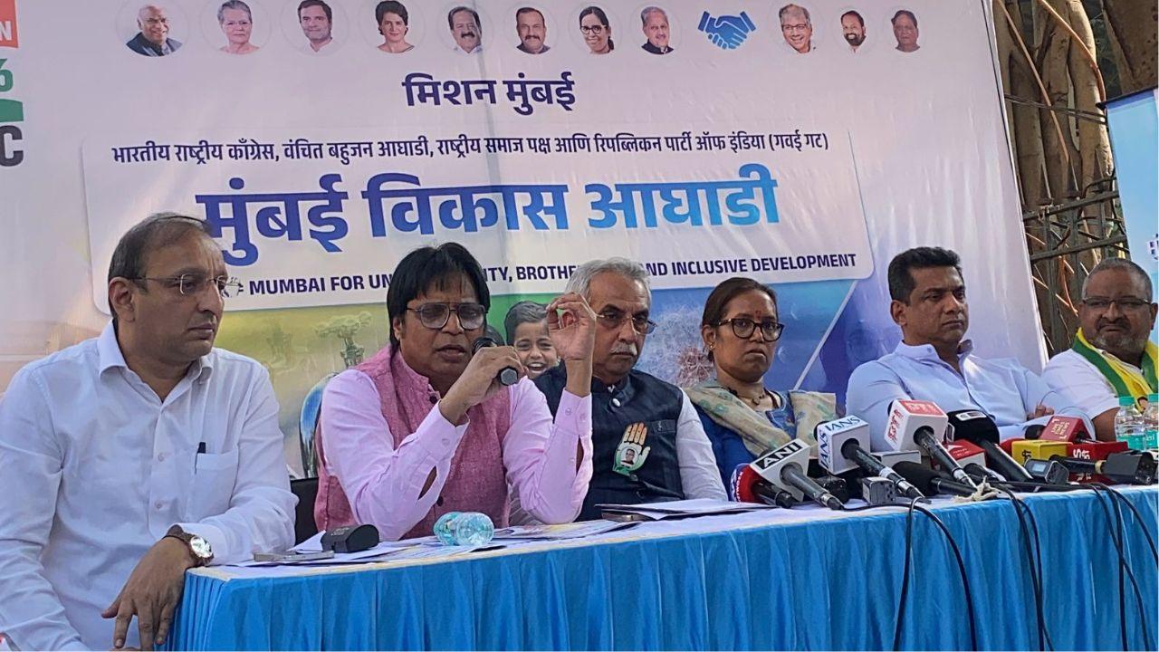 <p>The Congress said the manifesto presents a "people-centric roadmap for Mumbai`s civic development and aims to restore efficient, compassionate and responsive municipal governance"<br /><!--EndFragment --></p>