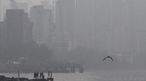 IN PHOTOS: Haze in parts of Mumbai even as air quality remains satisfactory