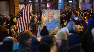 In photos: Hundreds honour Alex Pretti at Minneapolis candlelight vigil