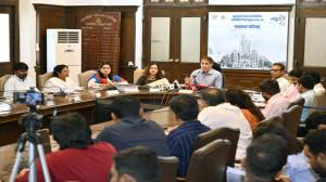 IN PHOTOS: Mumbai civic chief addresses media on BMC Election 2026 preparations