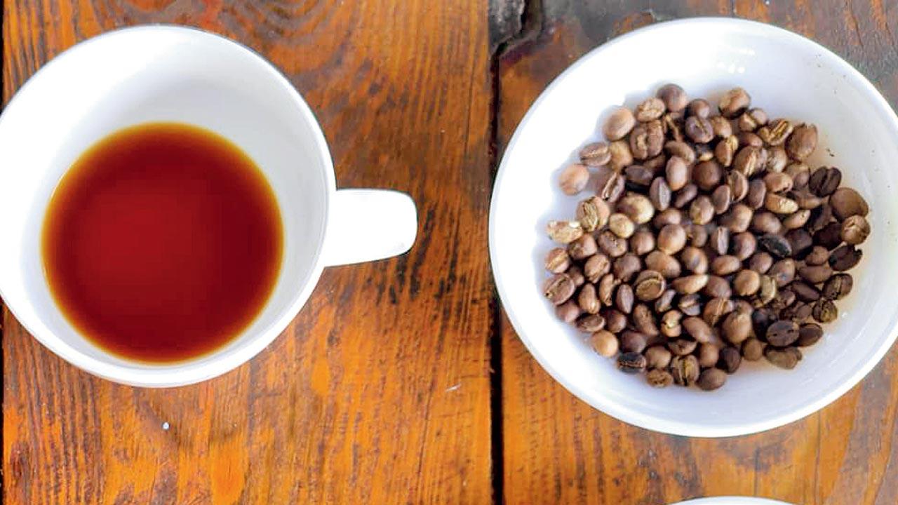 6 With calculated measurements, a cup is finally brewed