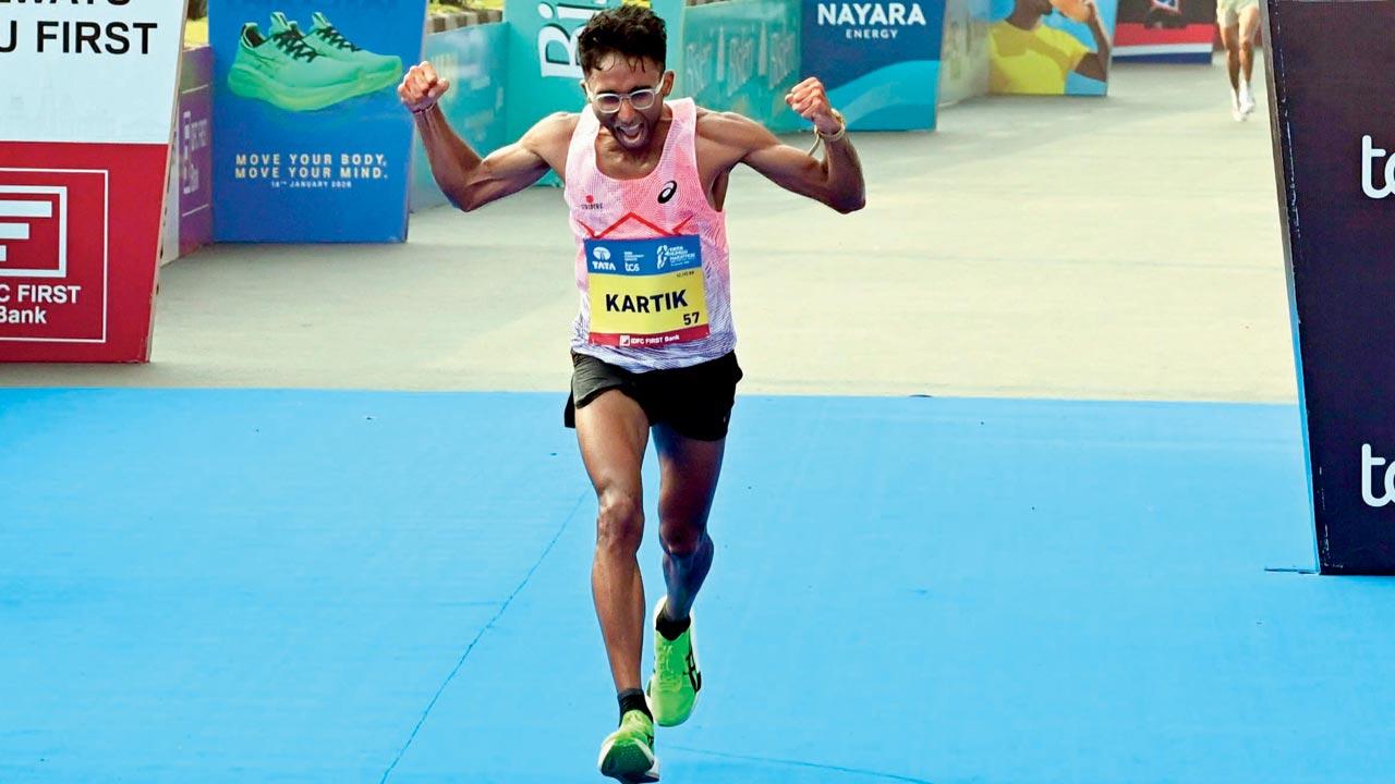 Tata Mumbai Marathon: Dr Kartik Karkera’s surgical strike