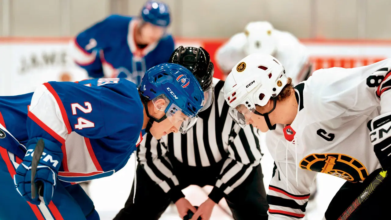 Heated Rivalry is a love story about two closeted gay ice hockey players