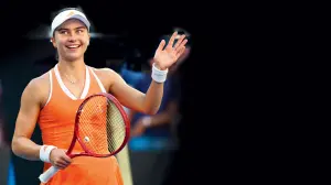 Jovic stuns Paolini to reach Australian Open last 16