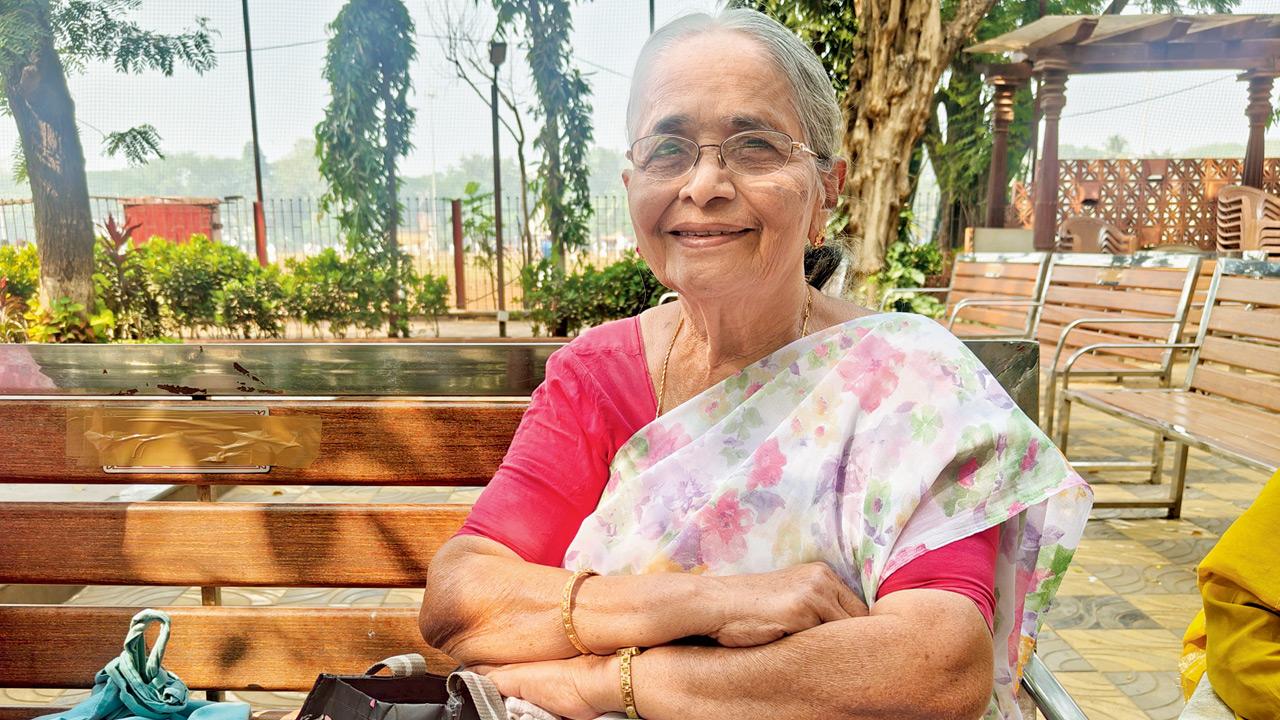 Jyotsna Sawant, a senior citizen living in the area