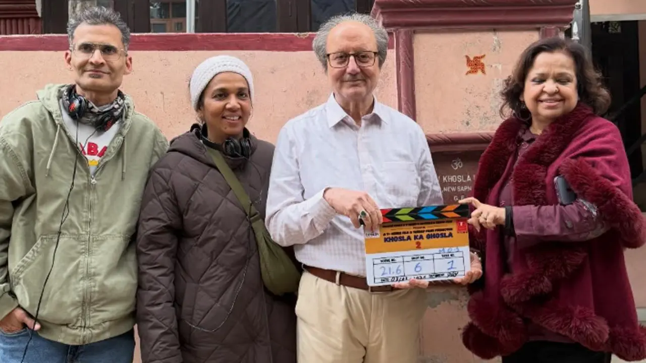 Khosla Ka Ghosla sequel: Anupam Kher reunites with OG cast as shoot begins
