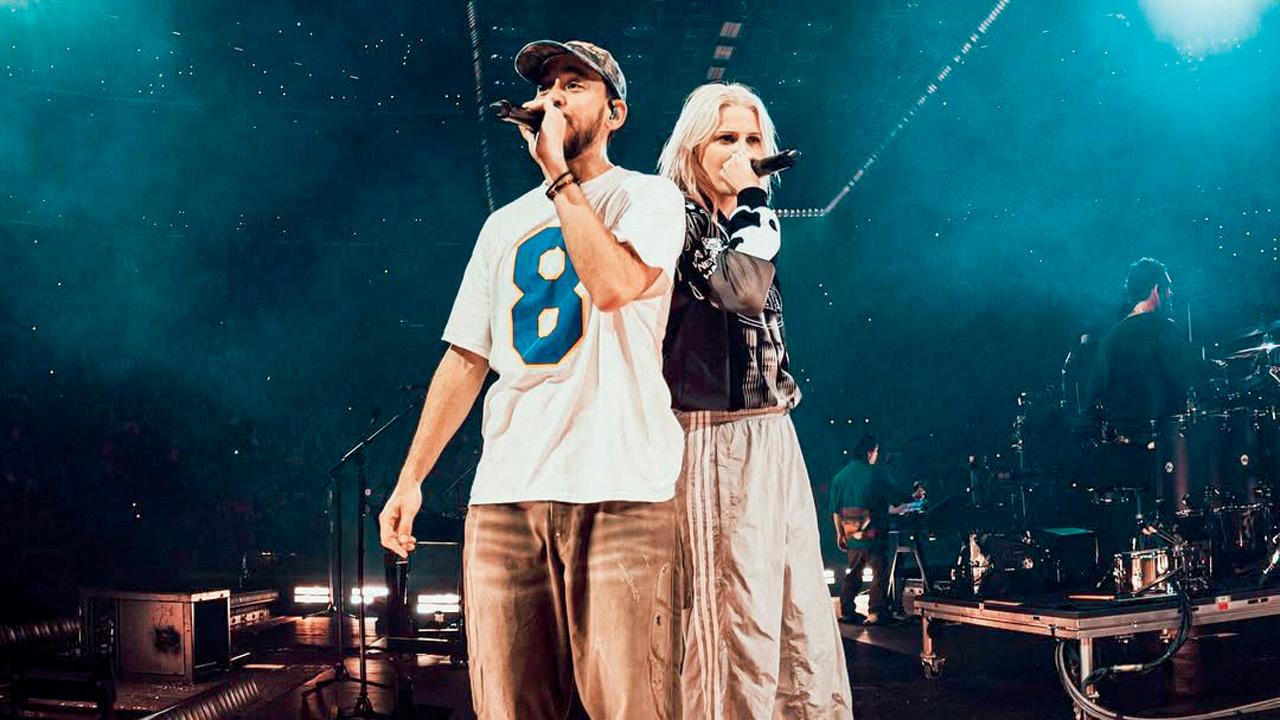 Mike Shinoda and Emily Armstrong of Linkin Park. PIC COURTESY/@linkinpark