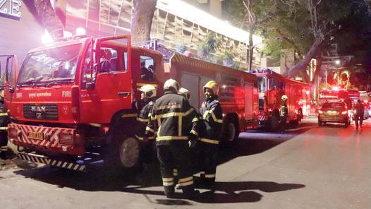 Fire breaks out at Shiv Sena (UBT) BMC election rally in Mumbai's Lower Parel