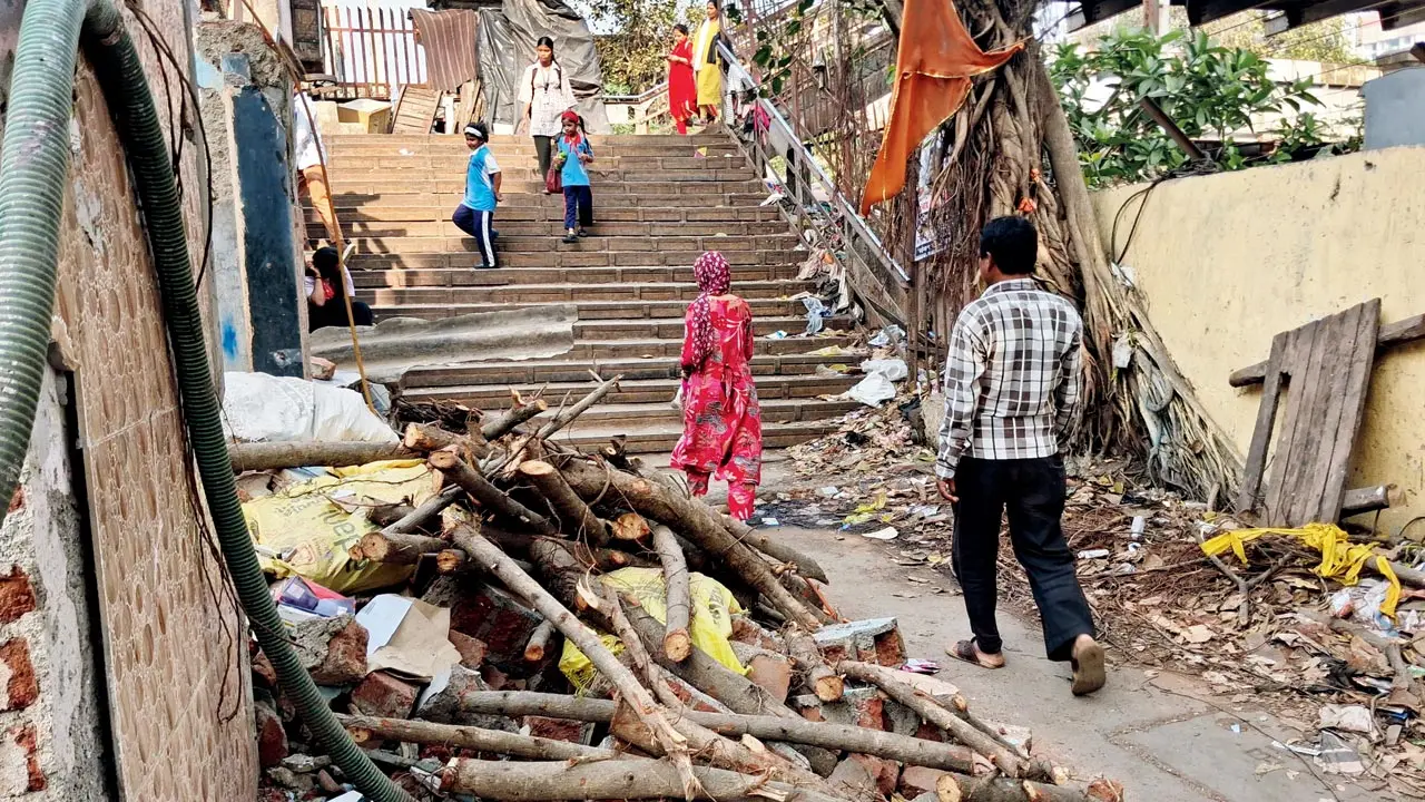 King’s Circle footbridge puts lives at risk with cracked steps, broken railings