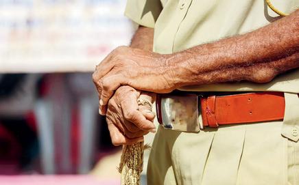 The constable was posted at Navghar police station. File pic