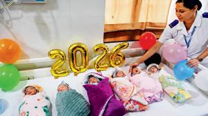 IN PHOTOS: How Mumbai welcomed New Year 2026