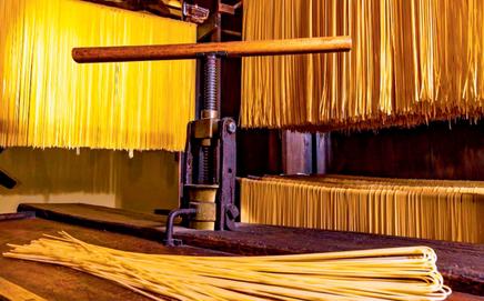 A view of The Noodle Factory