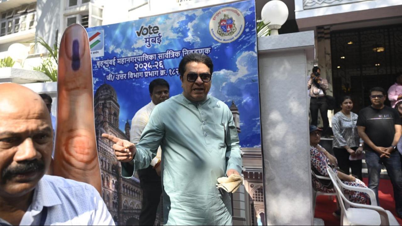 BMC elections 2026: Raj Thackeray flags ink issue, civic body denies claims