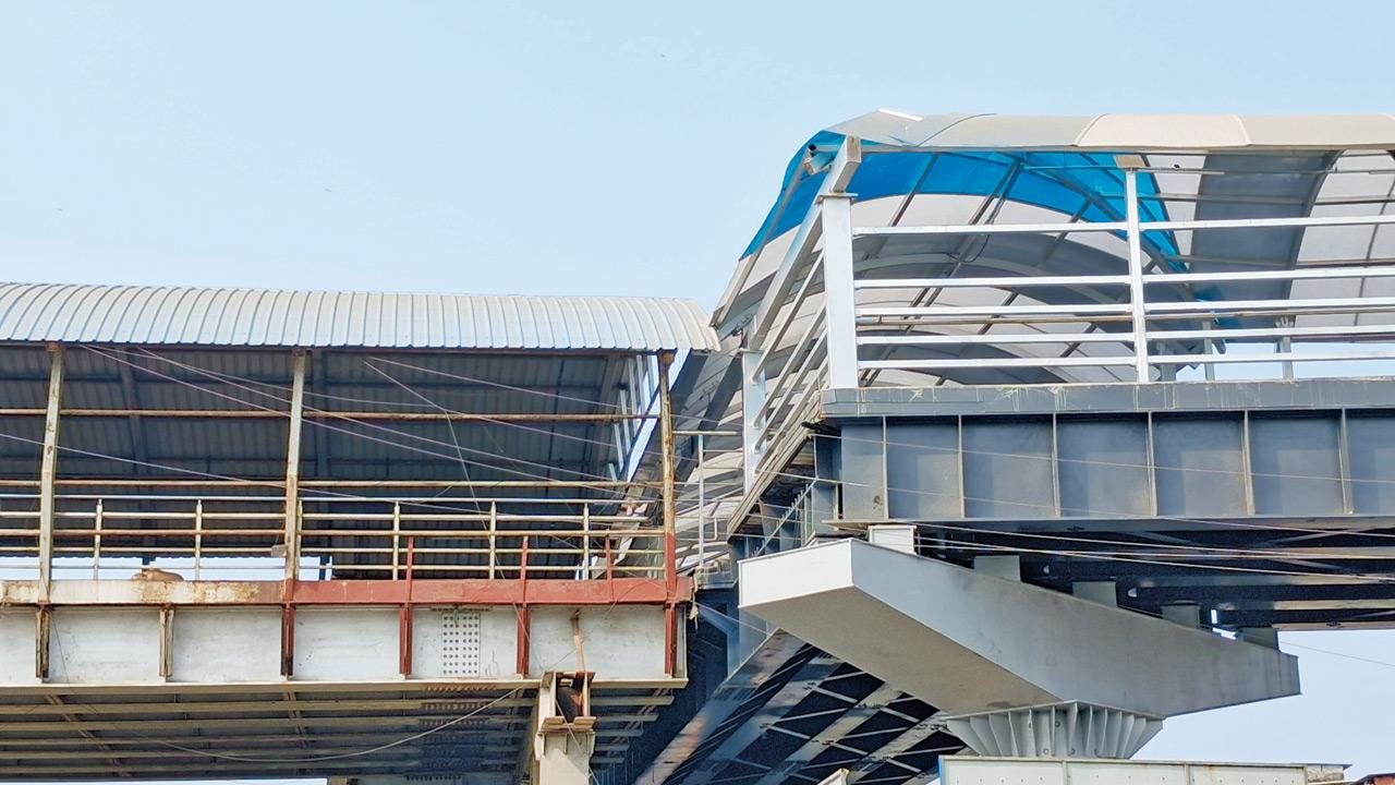 Mid-Day Exclusive: Bandra East skywalk ready, launch awaited for commuter relief