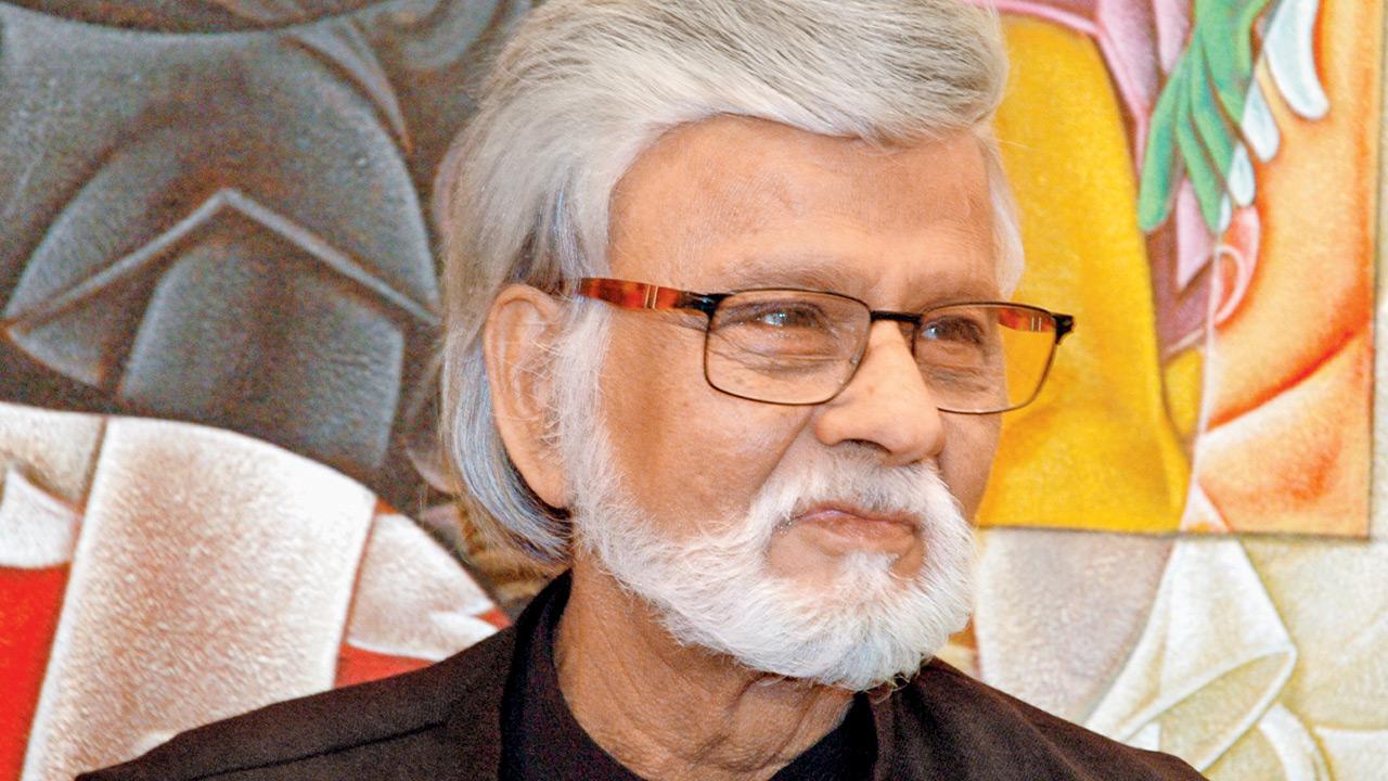 Satish Gujral in Mumbai. File pic