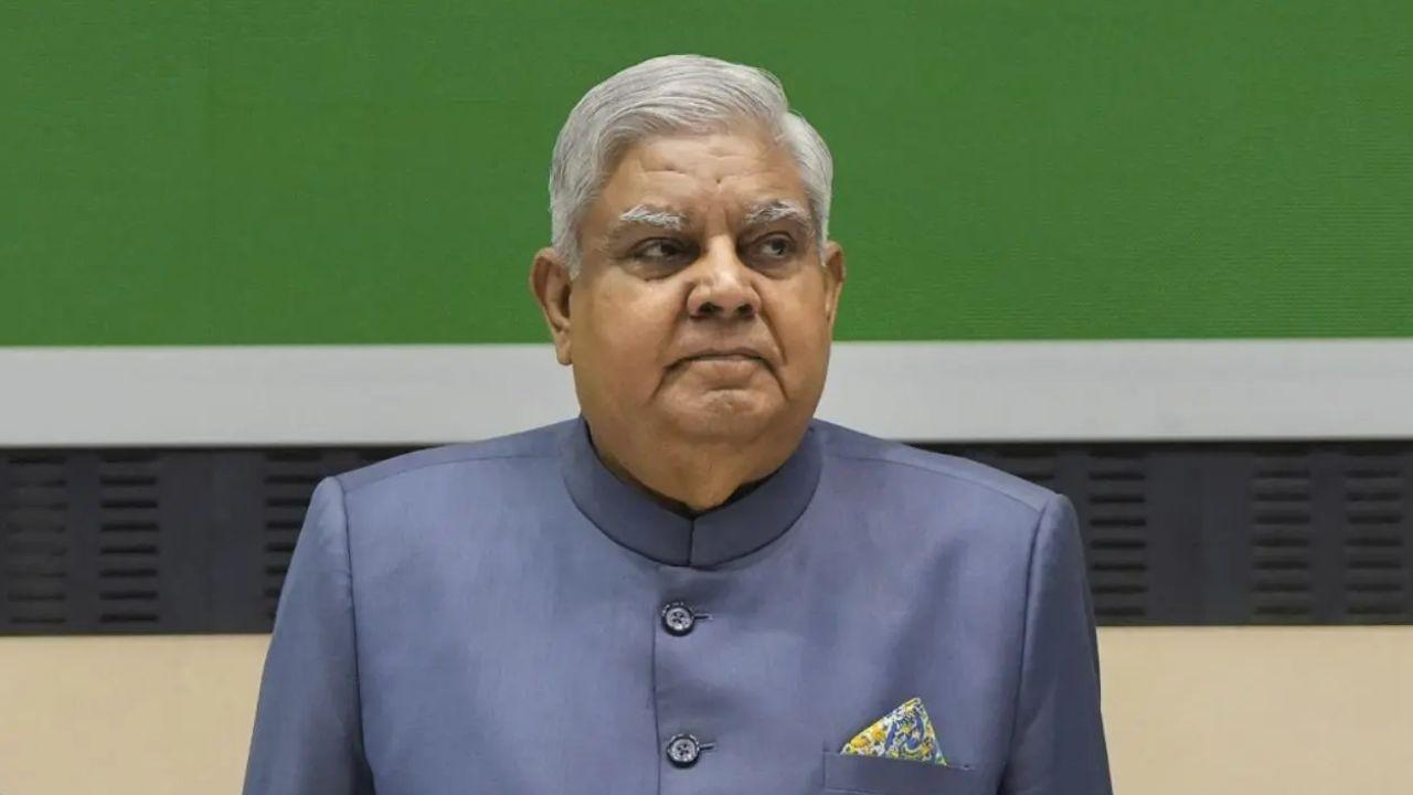 Former Vice President Jagdeep Dhankhar admitted to AIIMS Delhi, condition stable