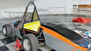 Versova engineering students build fully electric Formula-style race car