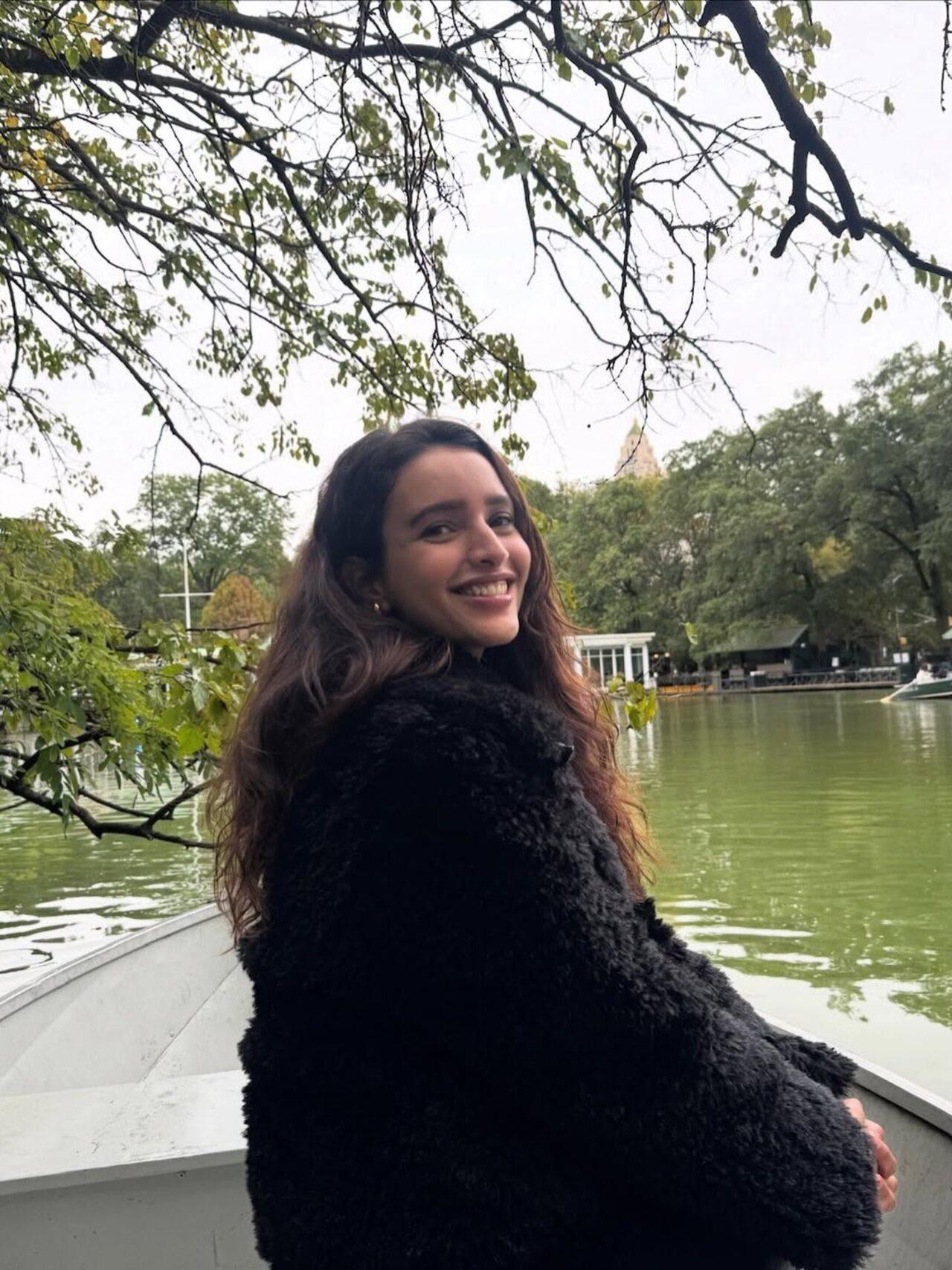 Triptii Dimri was spotted in a chic fur sweater, effortlessly exuding cozy-luxe vibes. Her look balanced elegance and comfort.