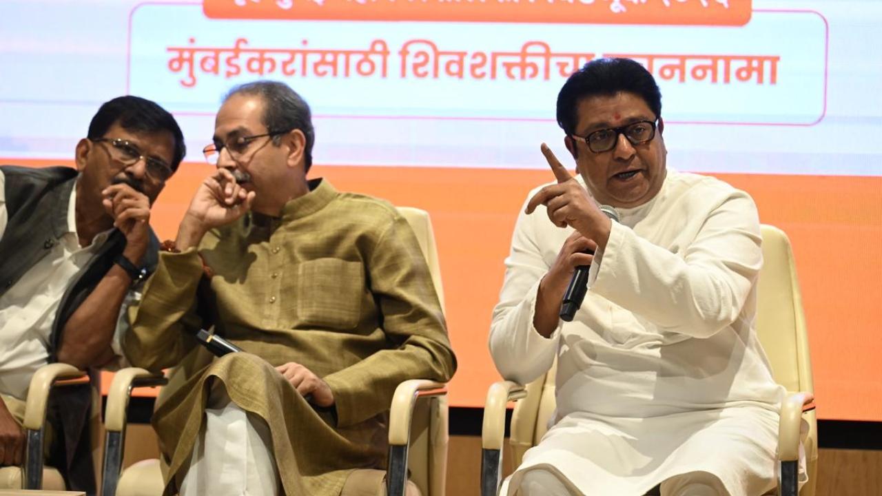 Notably, the NCP (SP) did not have any leader on the dais. However, Vidya Chavan, chief spokesperson of the NCP, was present at the event.