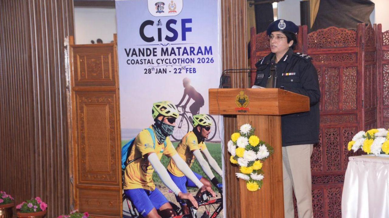 Mujeres ciclistas liderarán el Vande Mataram Coastal Cyclothon 2026 de CISF